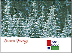 Fallen Snow Logo Card D1354U-4B